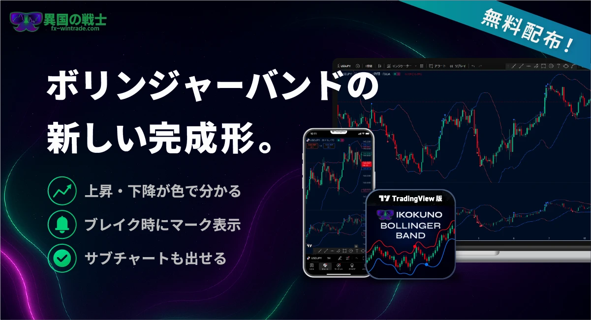 無料　ボリンジャーバンド　異国のボリンジャーバンド