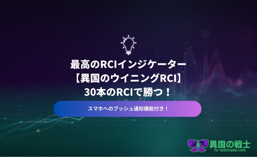 RCI インジケーター