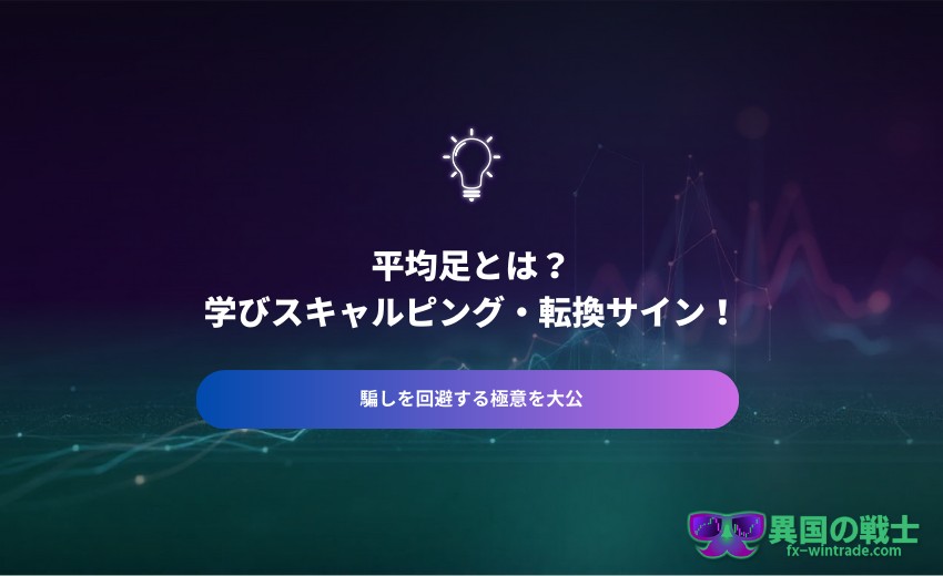 FX 平均足 スキャルピング