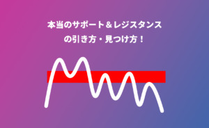 サポートレジスタンスfx