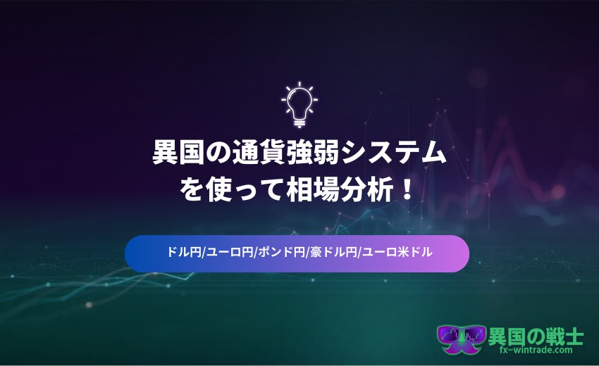 12月4日 通貨強弱 相場分析