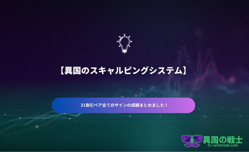スキャルピング 取引データ